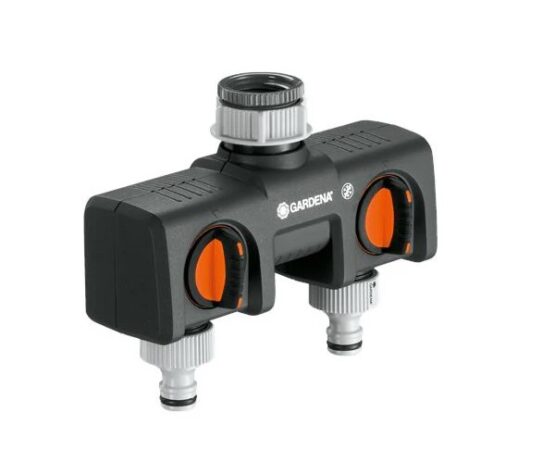 Διανομέας Ποτίσματος Gardena και Σετ με Συνδέσμους με Διακόπτη  08193-20