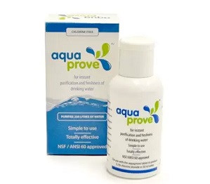 AQUA PROVE KIT ΑΠΟΛΥΜΑΝΣΗΣ ΝΕΡΟΥ ΤΑΞΙΔΙΟΥ