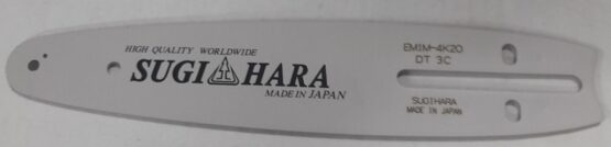Λάμα Sugihara EM1M-4K20-A/A CARVING 20cm 1/4'' 1.1 .043'' 52E με Γρανάζι
