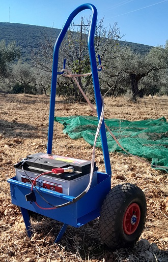 Καρότσι μεταφοράς μπαταριών