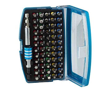 Σετ Μύτες & Αντάπτορες 62τεμ Bormann Pro BHT1310