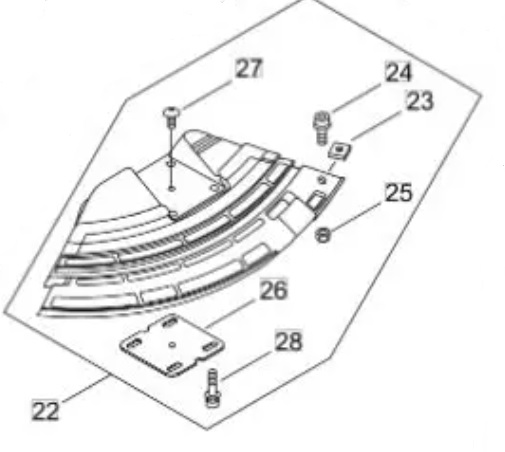 ΒΑΣΗ ΠΡΟΦΥΛΑΚΤΗΡΑ ΓΙΑ Echo-Shindaiwa