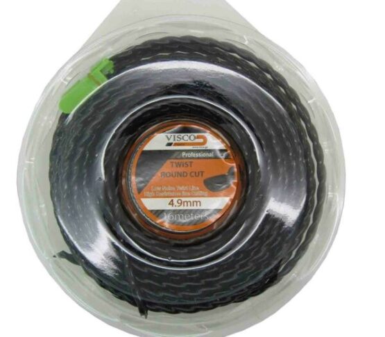 ΜΕΣΙΝΕΖΑ Visco ΣΤΡΙΦΤΗ ΣΤΡΟΓΓΥΛΗ ΜΑΥΡΗ TWIST ROUND CUT