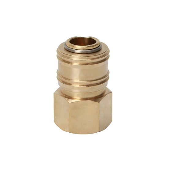 BORMANN BHT6272 Πρίζα Αέρος Ορειχάλκινη με Θηλυκό Σπείρωμα 3/8"