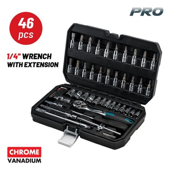 BORMANN BHT5100 Καρυδάκια 1/4'' 46τεμ