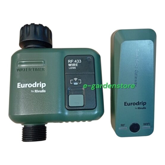 Eurodrip Smart Water Timer Set HCT-633-HCG-003 WiFi