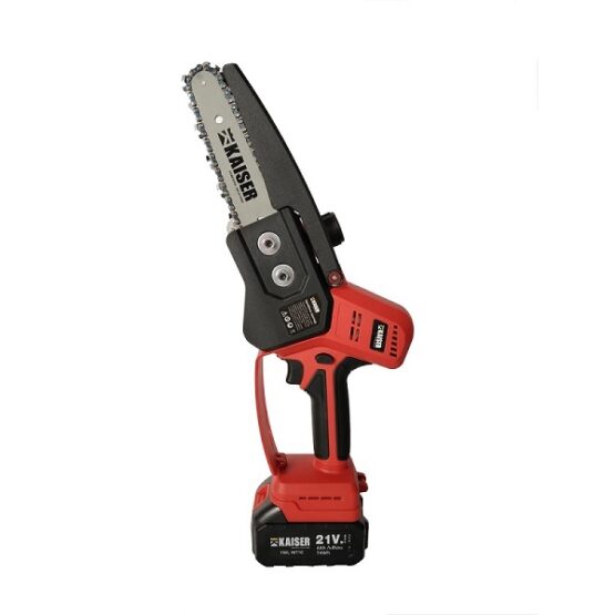 Kaiser Αλυσοπρίονο Μπαταρίας 2164 με λάμα 15cm (με 2 μπαταρίες 4.0Ah) 02BLTMBL-21-6-4