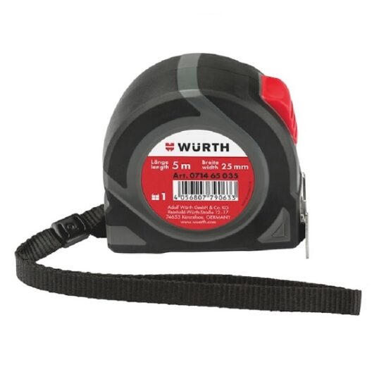 Wurth ΜΕΤΡΟΤΑΙΝΙΑ ΤΣΕΠΗΣ ΜΑΓΝΗΤΙΚΗ 2 ΤΜΗΜΑΤΩΝ PT18 25MMX5M